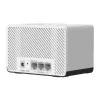 Mesh-System MERCUSYS Halo H27BE (3er-Pack) Dualband 2,4/5 GHz Wi‑Fi 6, 3568 Mbit/s insgesamt, 3x LAN-Ports, interne Antennen, weiß
