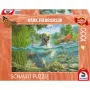 Schmidt Spiele Puzzle Mark Fredrickson Dog Love Gelb Labrador 1000 Teile
