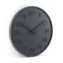 NeXtime 3096GS - Wanduhr - Quarzuhr - Rund - Grau - Holz - Erwachsene