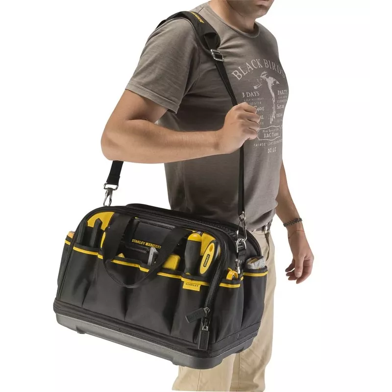 Werkzeugtasche STANLEY FATMAX Multi Access FMST1-73607, Polyester, 430 × 280 × 300 mm, 2 Griffe, Schultergurt