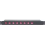 Stromverteilertafel EUROLITE 19 Zoll 8× IEC C13-Ausgänge Modell 70008277