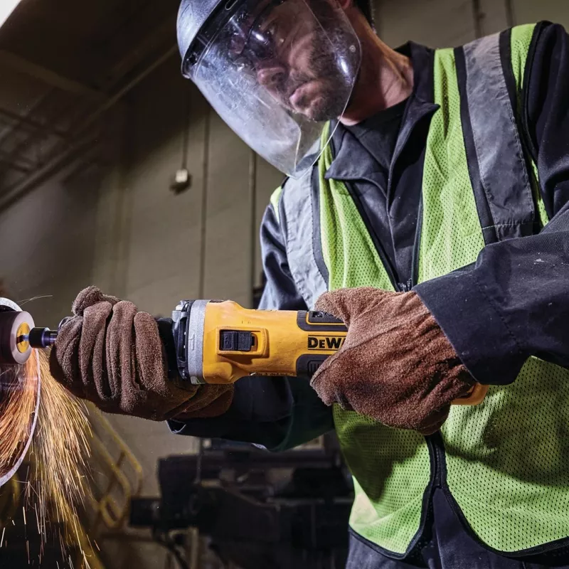 DeWALT DWE4997-QS Geradschleifer 25000 U/min Schwarz, Gelb 1300 W