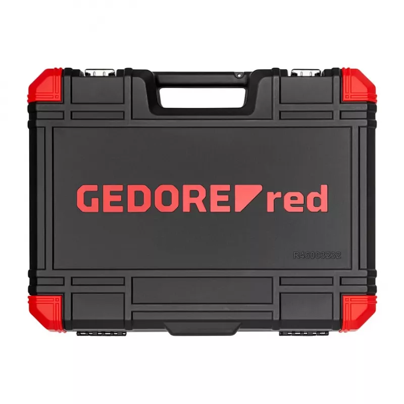Steckschlüsselsatz Gedore R46003232, 232-teilig, 1/4 Zoll und 1/2 Zoll Antrieb