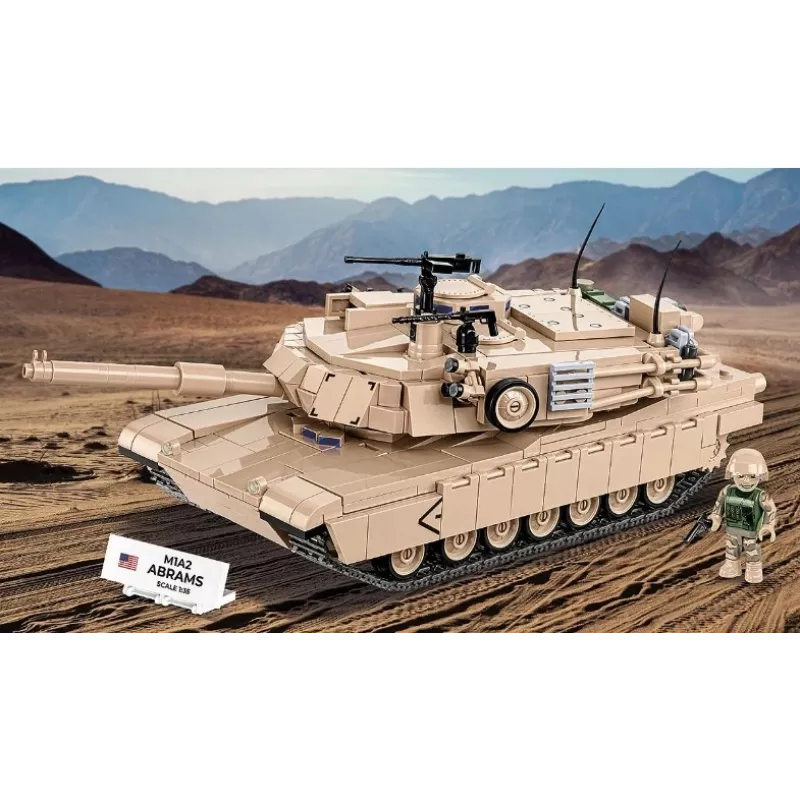 Konstruktionsset-Bausteine Cobi M1A2 Abrams 1025 Teile Modell COBI-2632