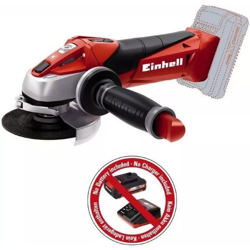 Einhell TE-AG 18/115 Li-Solo Akku-Winkelschleifer 11,5 cm 8500 U/min 1,21 kg