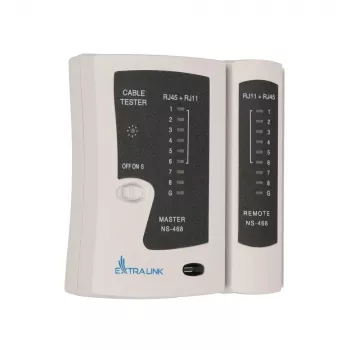 Extralink Kabel Tester, RJ45 RJ11