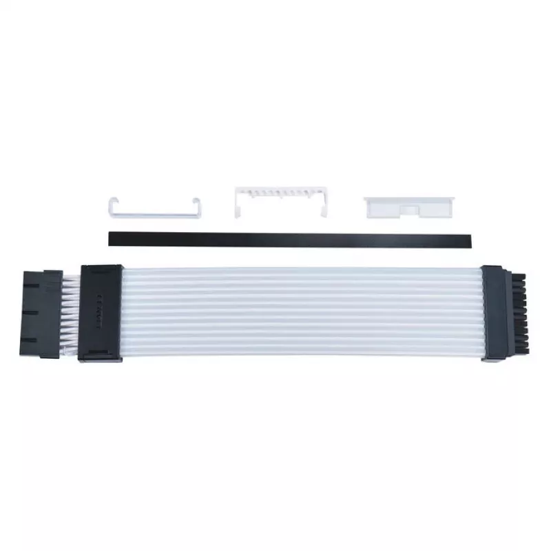 Lian Li Strimer Wireless 24 Pin Schwarz Transparent Silikonkabel 0,26 m