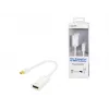 Videokabeladapter LOGILINK Mini DisplayPort auf HDMI Typ A CV0036A, 0,1 m, grau