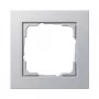 Wandplatte GIRA E2 Aluminium schraubenlos Thermoplast 80,8×80,8×9,3 mm
