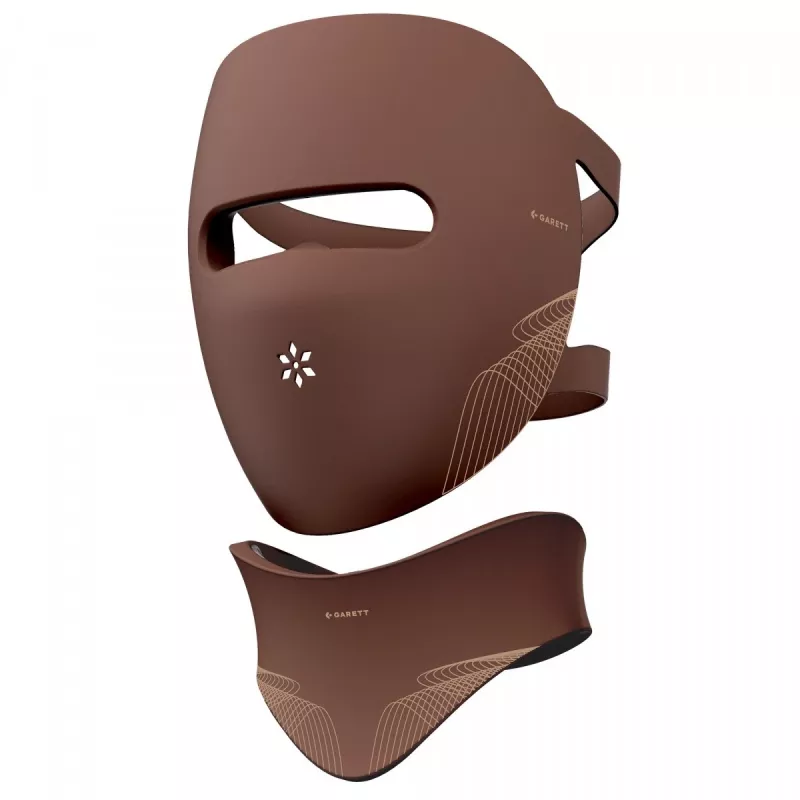 Garett Beauty Skin Ritual Face & Neck LED-Maske, braun