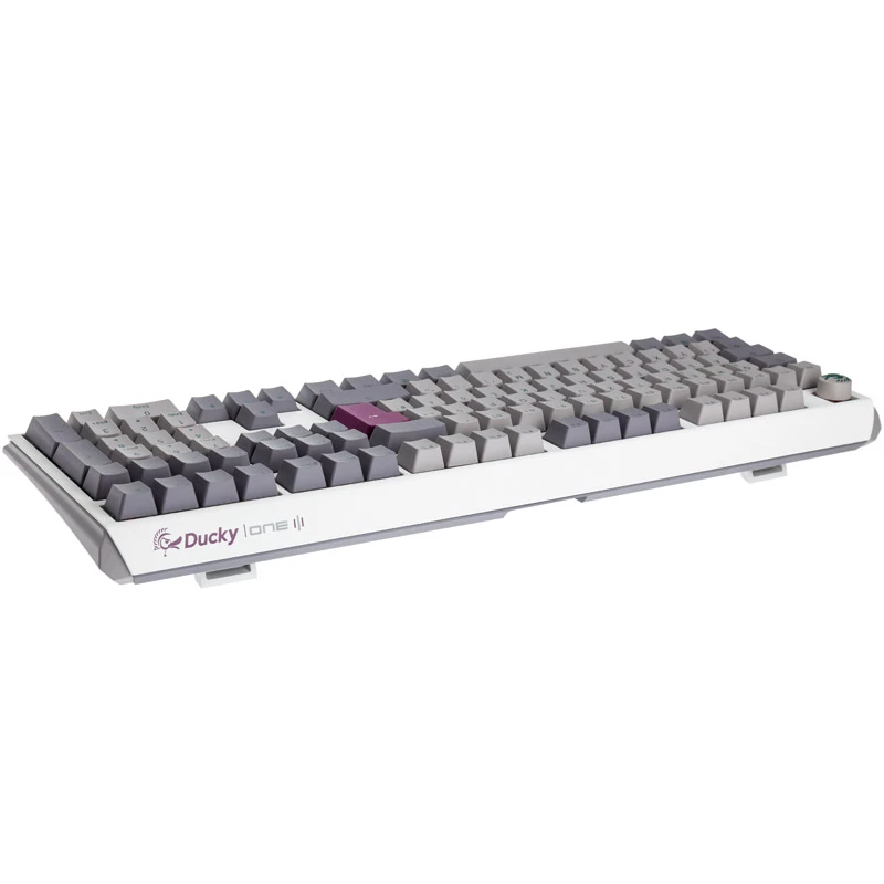 Ducky One 3 RGB Tastatur Gaming USB QWERTY US Englisch Grau