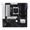 ASRock B850M Pro RS WiFi Mainboard — AMD B850, Socket AM5, microATX, DDR5, 4 DIMM, 256GB, Wi‑Fi 6E, 2.5Gb LAN, 3x M.2