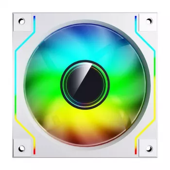 Kühlungslüfter Darkflash DM20 Weiß 120mm 3‑Pin für PC-Gehäuse und CPU-Kühlung