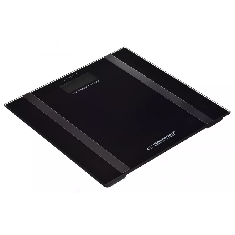 Personenwaage Esperanza EBS018K – elektronisch, 180 kg, schwarz