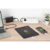 Mehrfachsteckdose DIGITUS 3-fach mit 2×USB-A und 1×USB-C, 3 AC-Steckdosen Typ E/F, 1,5 m Kabel, weiß