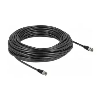 Koaxialkabel DeLOCK 80088 25m BNC Schwarz