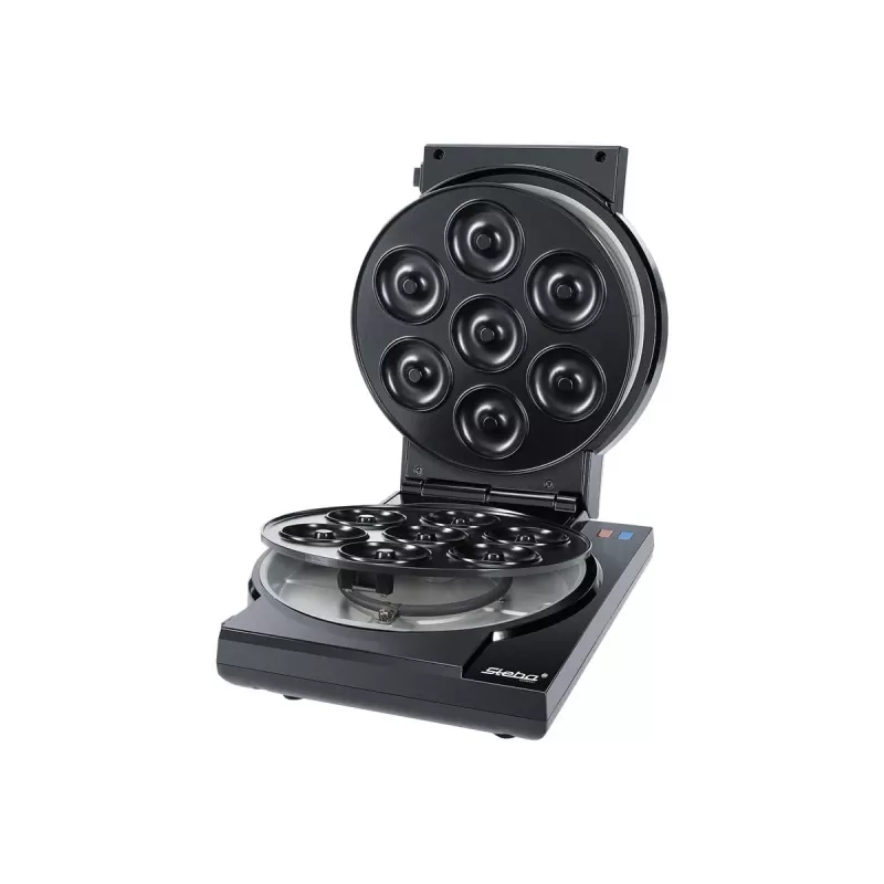 Cupcake/Donut-Maker Steba CM3 12 Kuchen 7 Donuts 800W Schwarz