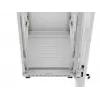 19 Zoll 32HE LANBERG Stand-Rack-Schrank 600×800 mm Grau mit Glastür und LCD (flach Pack)