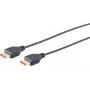 DisplayPort-Kabel S/CONN 10-69155 1,5 m Schwarz