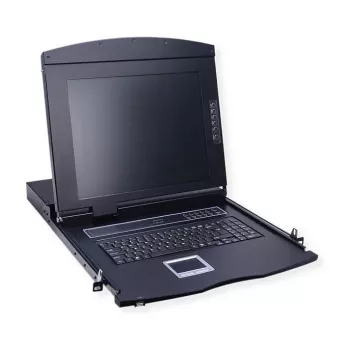 VALUE 19 Zoll KVM-Konsole - 43 cm (17 Zoll) TFT (169) - VGA - USB - DE-Layout