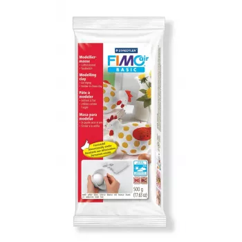 Modelliermasse Staedtler FIMOair basic 8100 Weiß 500 g