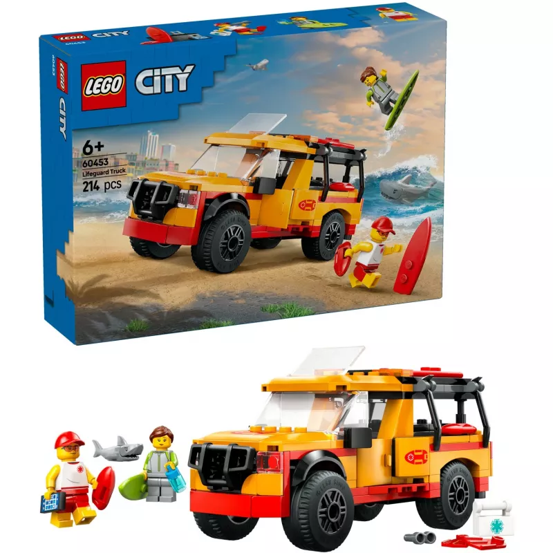 LEGO CITY 60453 Rettungswagen für den Strand