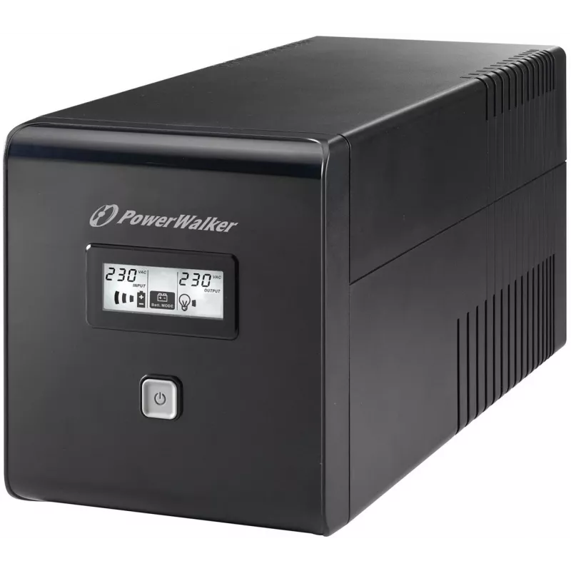 PowerWalker VI 1000 LCD 1 kVA 600 W 4 AC-Ausgänge