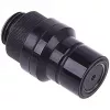 Fitting Alphacool 17440 — Messing-Computer-Kühlungsfitting, schwarz, 32×86×32 mm