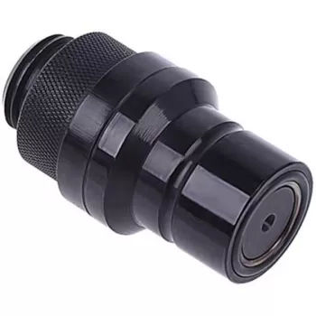Fitting Alphacool 17440 — Messing-Computer-Kühlungsfitting, schwarz, 32×86×32 mm