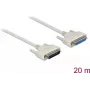 Serielles Kabel DeLOCK 83682 Beige 20m D-Sub 25 Pin