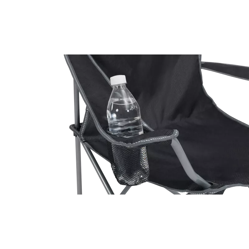 Spruce Armlehnenstuhl, Schwarz 480087, Campingstuhl schwarz, Modell 2025