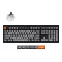 Mechanische Full-Size-Tastatur Keychron K10 Max QMK — USB + RF Wireless + Bluetooth, 108 Tasten, RGB, Schwarz