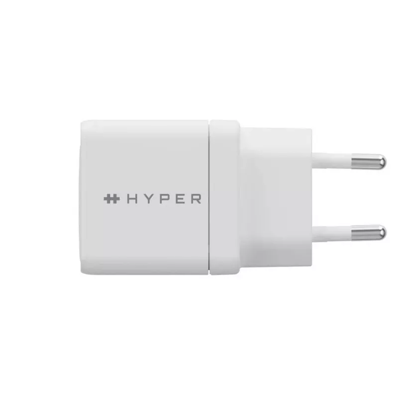 HYPER HJG35EU Ladegerät für Mobilgeräte, Kopfhörer, Headset, Smartphone, Uhr, Weiß, AC-Schnellladung, Innenbereich