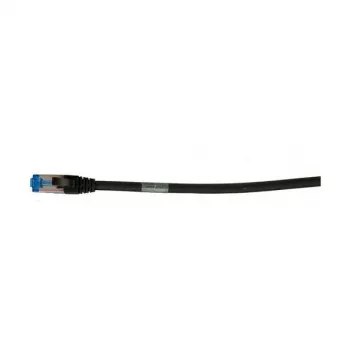 Patchkabel RJ45 - CAT6A 500MHz - 0,15m - schwarz - S-STP(S/FTP) - AWG26 - LSZH - Synergy 21