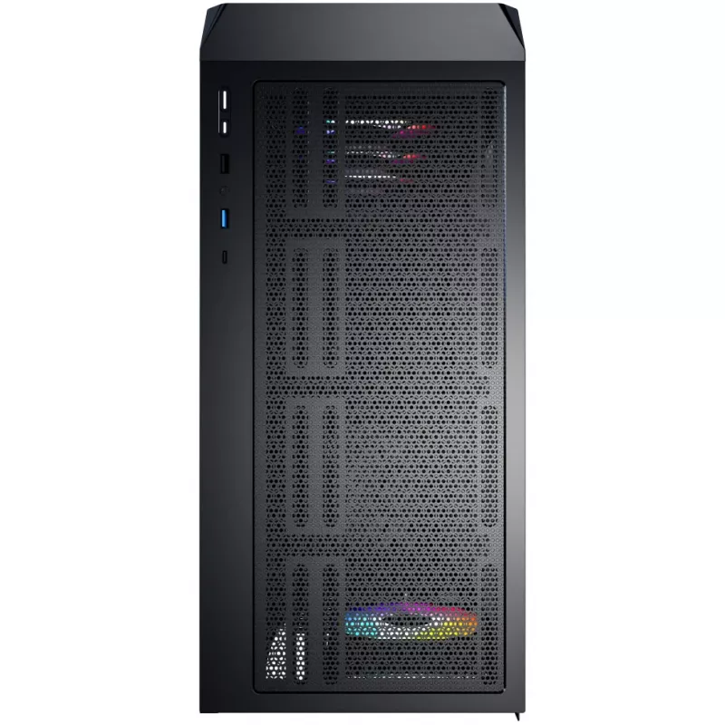 PC-Gehäuse Montech X5 Midi Tower Schwarz ATX 3x 140-mm-Lüfter