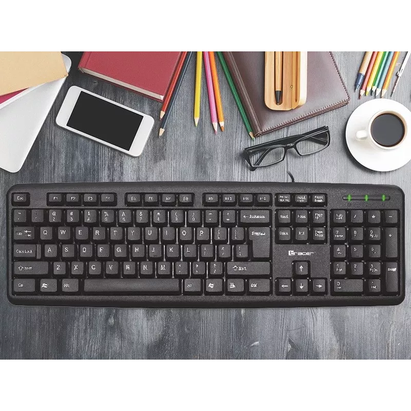 Tracer Maverick Tastatur USB Schwarz
