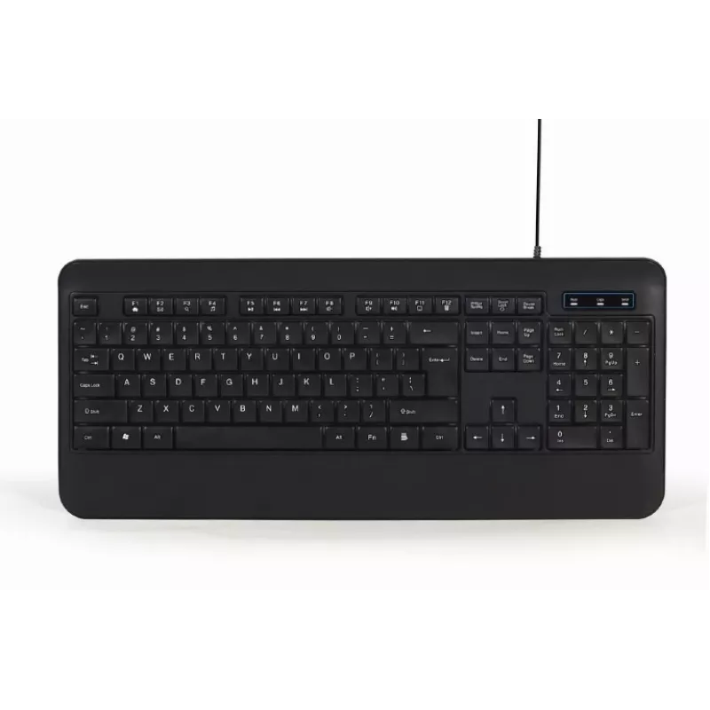 TASTATUR MULTIMEDIA USB ENG/SCHWARZ KB-UML-03 GEMBIRD