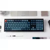 V6 Max, Gaming-Tastatur schwarz/blau-grau, DE-Layout, Gateron Jupiter Red, Hot-Swap, RGB