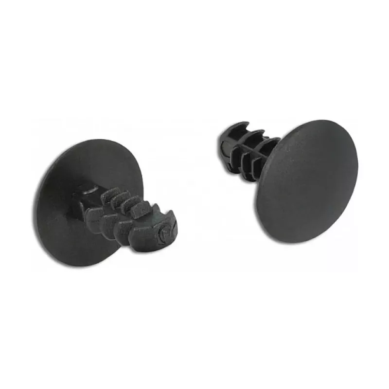 Tannenbaumclip DeLOCK 60188 schwarz Nylon 10 Stück