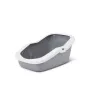 Offene Katzentoilette Savic Aseo Grau Weiß 560×390×275 mm für Katzen, Kunststoff, 2 kg