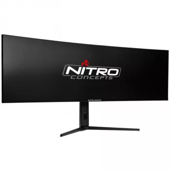 Monitor Nitro Concepts SM1 49 Zoll Curved 144Hz FreeSync G-Sync, Energieeffizienzklasse F