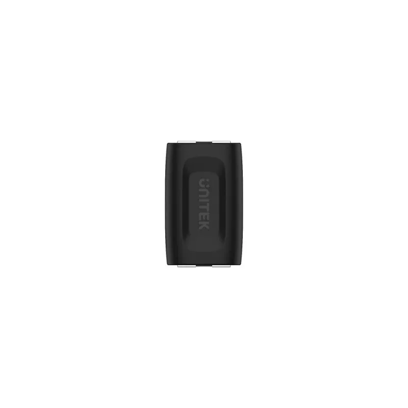 Kabeladapter Unitek A1026BK RJ-45 Buchse-auf-Buchse Cat7 1 Gbit/s schwarz