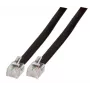 EFB-Elektronik Modulares Kabel schwarz, 2 x RJ12 (6/6) Stecker, 1:1, 1,0 m Hersteller: EFB Elektronik (K2404SW.1)