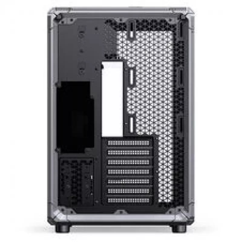 PC-Gehäuse Jonsbo X400, Midi-Tower ATX, gehärtetes Glasseitenteil, grau