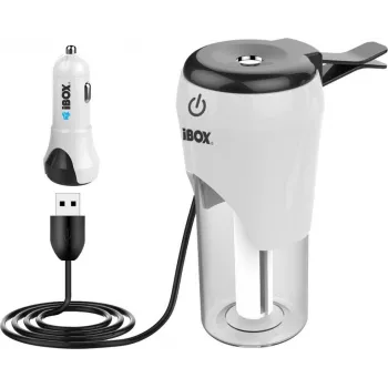 iBox ICCH-01 Auto-USB-Ladegerät mit Luftbefeuchter und Aromadiffusor