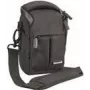 Tasche Cullmann Malaga Vario 100 — schwarzes Polyester, Schultergurt, 3 Außentaschen, 0,184 kg