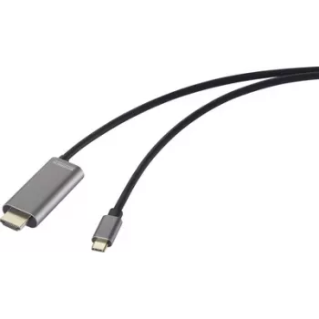 SpeaKa Professional USB-C HDMI-Adapterkabel Stecker HDMI-A-Buchse 2,00 m (SP-12876348)
