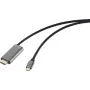 SpeaKa Professional USB-C HDMI-Adapterkabel Stecker HDMI-A-Buchse 2,00 m (SP-12876348)