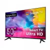 LED-Fernseher kruger & matz KM0250UHD-SA 50 Zoll UHD 4K Google TV DVB-T2/T/C H.265 HEVC Energieklasse F