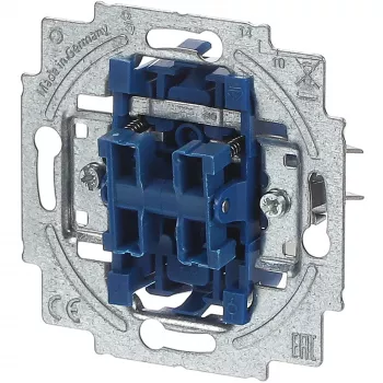 BUSCH JAEGER 2020/4 US - Kabelgebunden - Schwarz - Grau - AC - 250 V - 71 mm - 25 mm